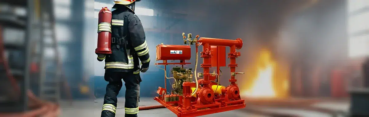 بوستر پمپ آتشنشانی KSB Fire Fighting Booster Pump EDS- بوستر پمپ آتشنشانی KSB EDS - KSB EDS fire booster pump